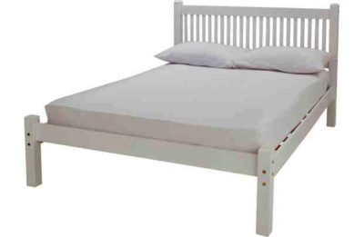 Avebury Small Double Bed Frame - Whitewash